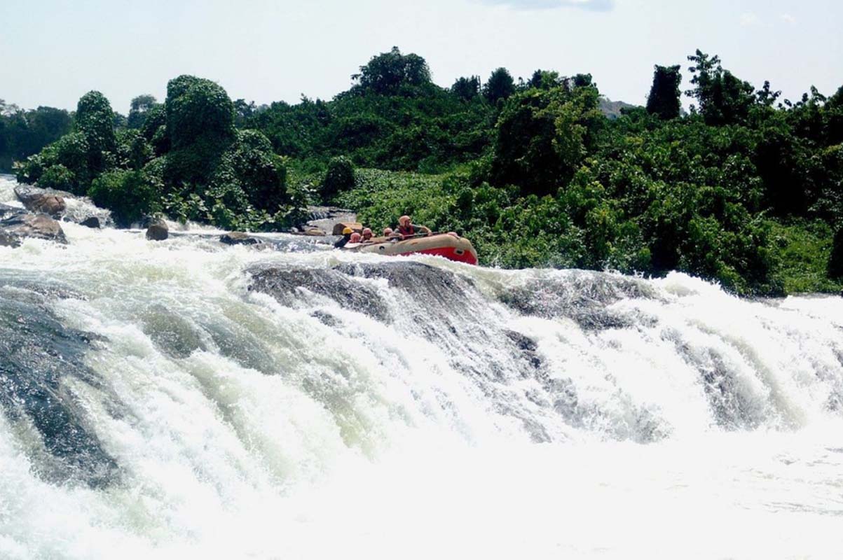 Bujagali Falls in Jinja