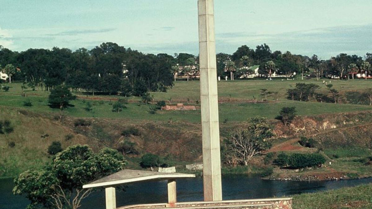 Speke Memorial Monument in Jinja Uganda