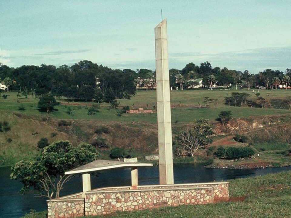 Speke Memorial Monument in Jinja Uganda