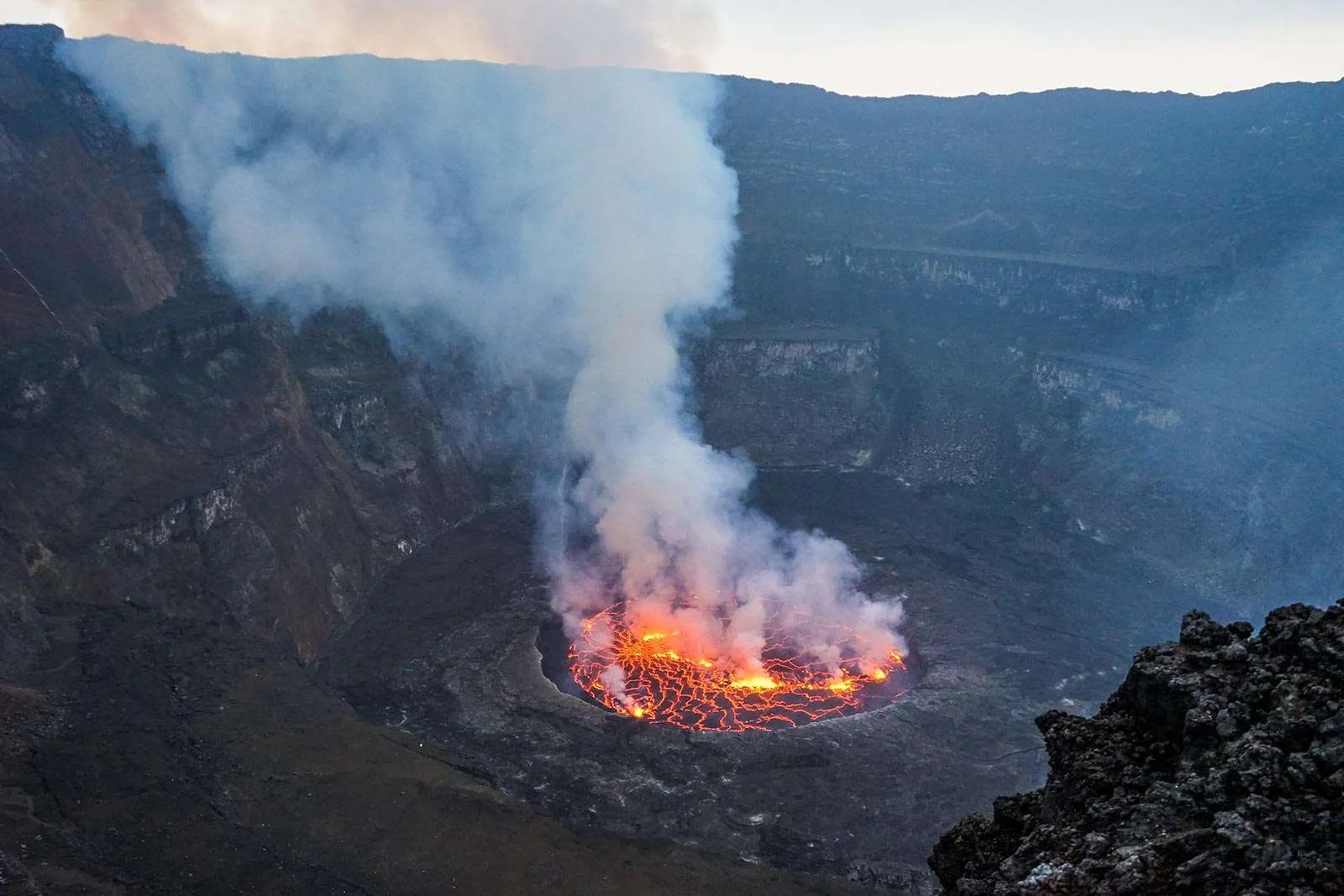 Active Nyiragongo Volcano Eruption & Hiking Tips - Is it safe to hike Mount Nyiragongo Volcano?