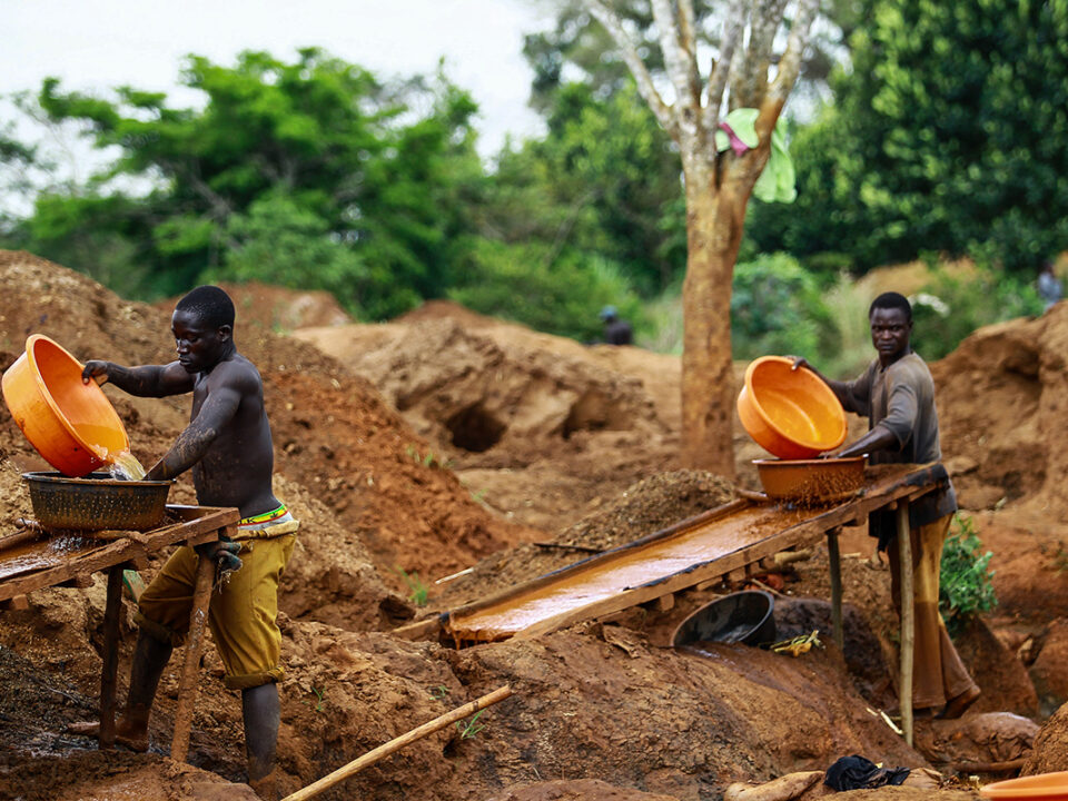 Filming in Gold Mines in Mubende District-Uganda