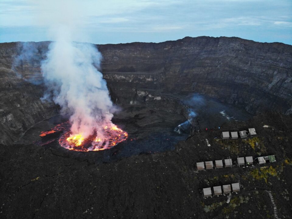 6-Day Bwindi Gorillas & Nyiragongo Volcano hike - What country is Mount Nyiragongo volcano located in?