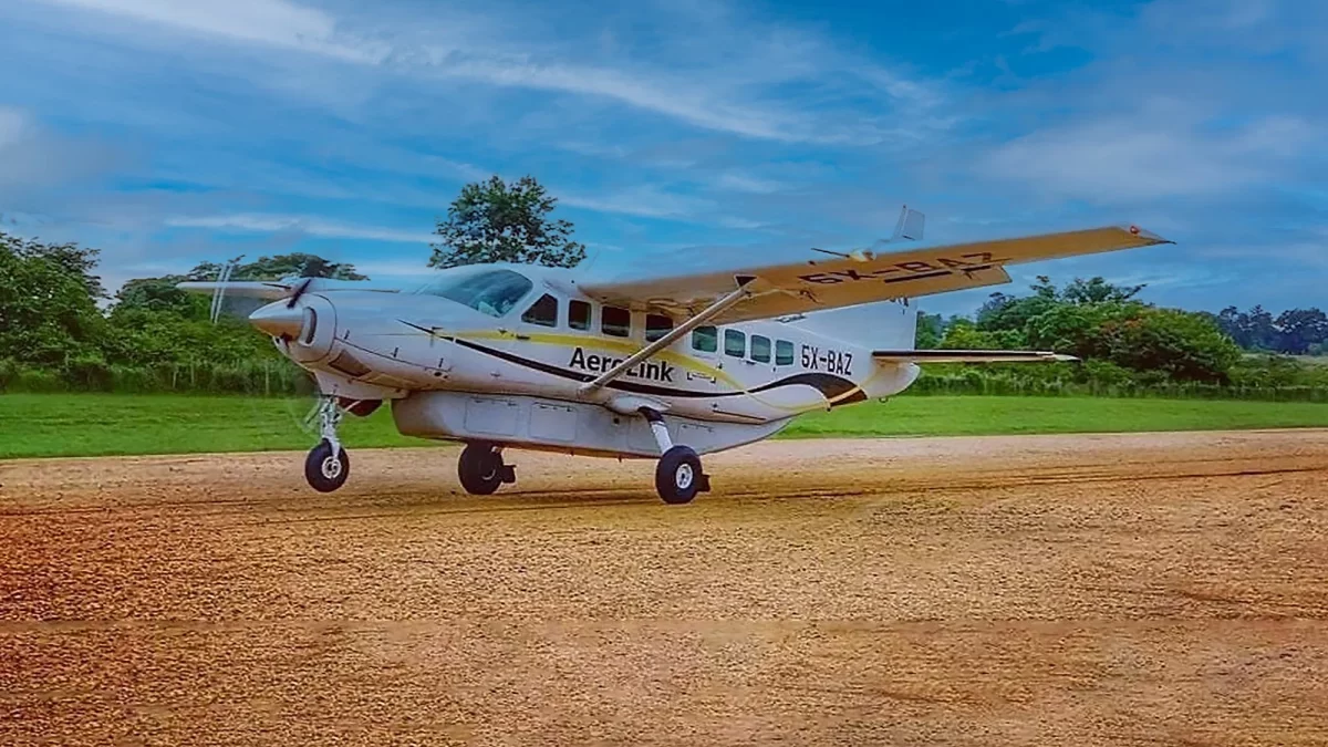 Domestic flights from Entebbe to Kihihi airstrip