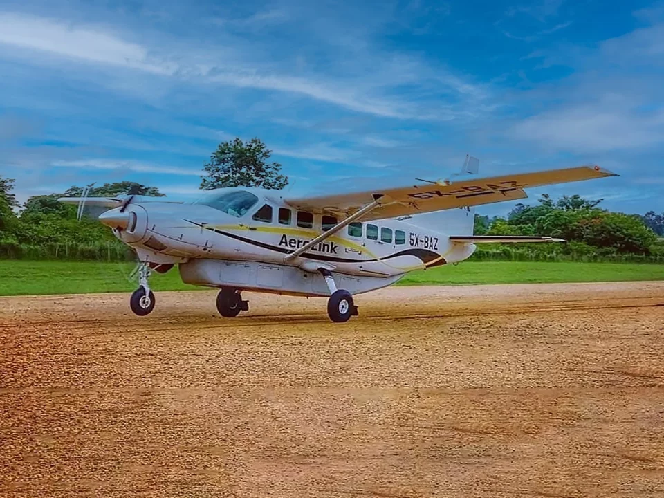 Domestic flights from Entebbe to Kihihi airstrip