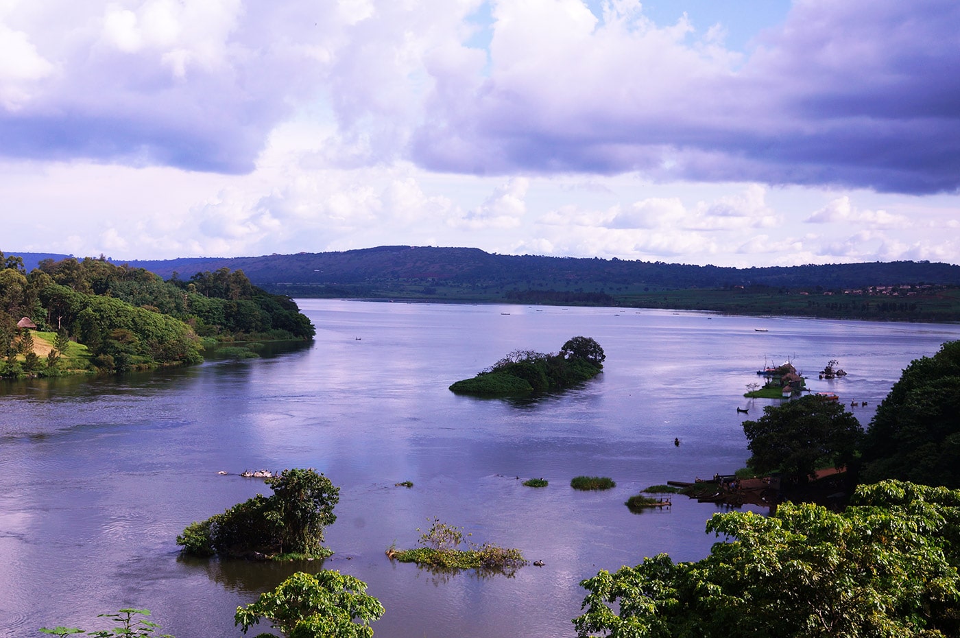 Lake Victoria in Africa
