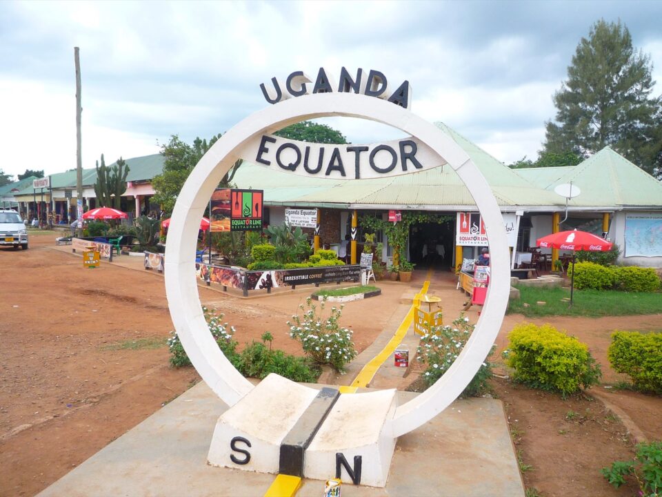 Visiting Equator Line in Uganda