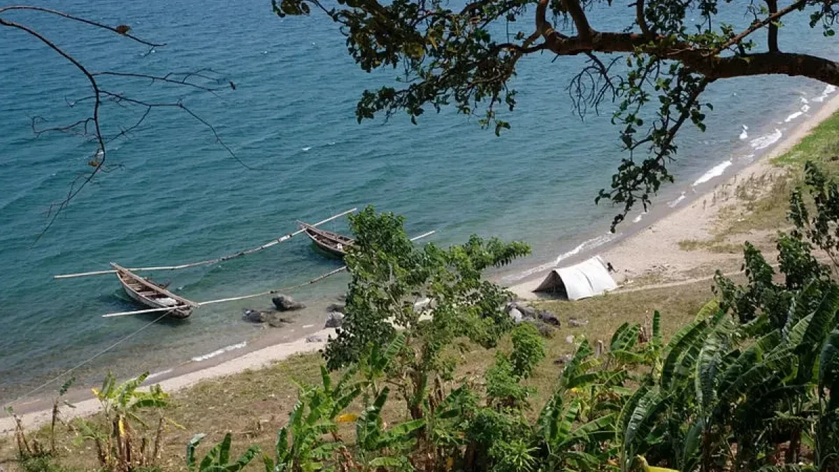 Exploring Lake Tanganyika in Burundi