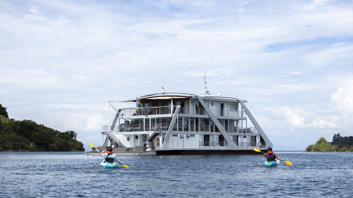 Rwanda’s Floating Hotel on Lake Kivu