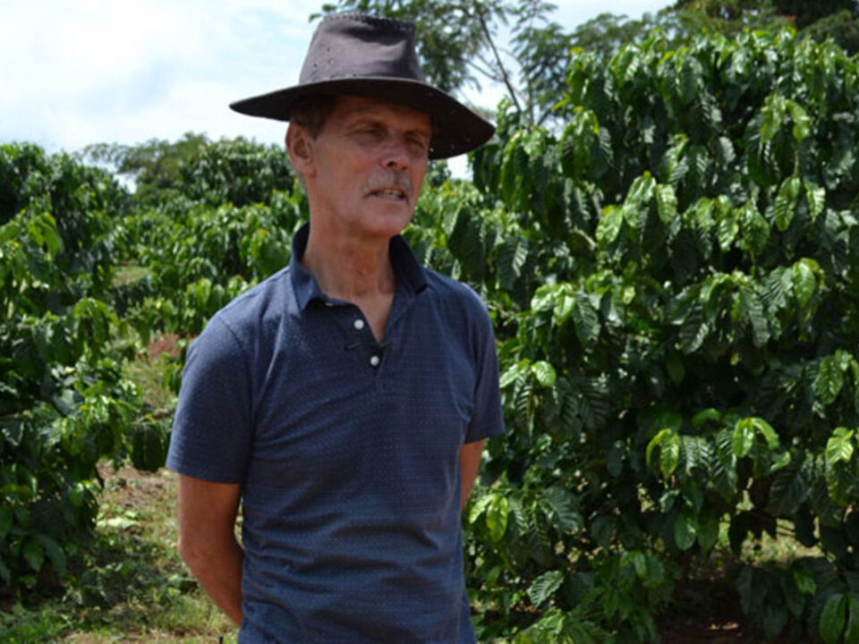 Dr. Ian Clarke Coffee Plantation Tour in Uganda