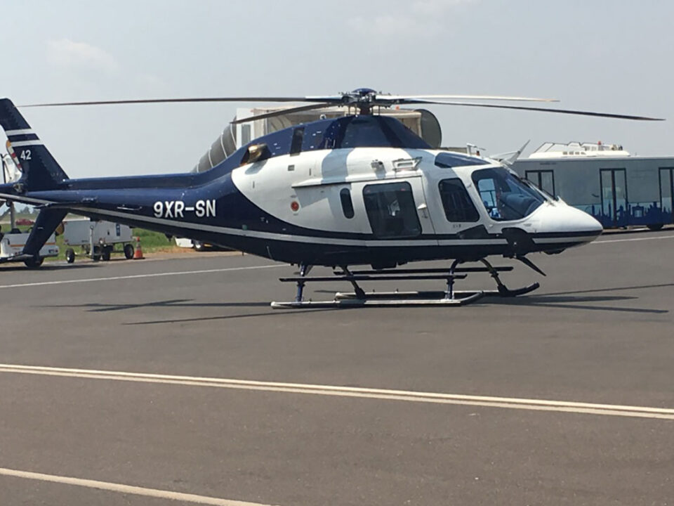 Helicopter Flight from Kigali to Akagera National Park